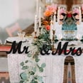 thumbnail image 3 of Decoraciones de boda VIOPVERY Mr and Mrs Sign & Just Married, 3 of 8