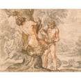 thumbnail image 3 of Franz Cleyn 14x12 Black Modern Framed Museum Art Print Titled - Apollo Flows Marsyas (1617), 3 of 5