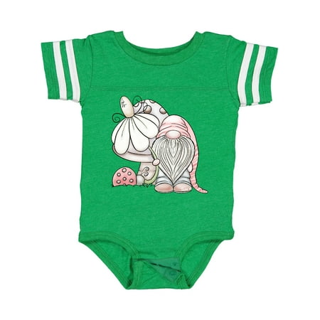 

Inktastic Daisy Mushroom Gnome Gift Baby Boy Bodysuit