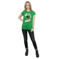 thumbnail image 4 of Elf Womens Angry Elf Cotton T-Shirt, 4 of 5