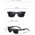 thumbnail image 3 of Men's Polarized Outdoor Cycling Driving Sunglasses Street Outdoor Beach Sunglasses (Color : D, Size : Medium), 3 of 4