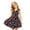 00-Black379, variant on WOYY Girl's Summer Casual Dress Stylish Sundress with Adjustable Straps, Black