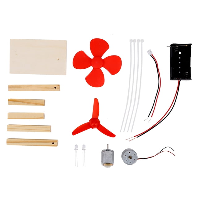 Generator DIY Wind Generator Unique Power Generator Kit Children Educational Toy Kit 1.5V