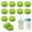 Green, variant on Duslogis 12pcs Travel Bottle Caps Compatible, Storage Caps Replacement, Bottle Caps, BPA Free, Ideal for Storage and Travel and Parents Choice Bottles (Three Color)
