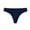Blue, variant on Clearance High Cut Invisible Hipster Silky Cheeky Ladies Bikini No Show Thong Underwear Seamless G-string Thongs for Women Stretch Breathable Low Rise Panties Black M