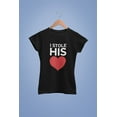 thumbnail image 5 of Old Glory Juniors I Stole His Heart Short Sleeve Graphic T Shirt, 5 of 6