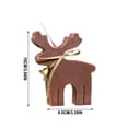thumbnail image 3 of Christmas Decorations - Xmas Reindeer Shaped Scented Candle, Cute Mini Reindeer Aromatherapy Candles, Decorative Candle for Christmas Party Home Table Decoration,1PC, 3 of 9