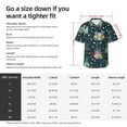 thumbnail image 5 of Kll Men'S Hawaiian Shirt Short Sleeve Button Down Beach Shirts-Cactus 2, 5 of 7