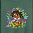 thumbnail image 3 of Disney's Encanto - Mirabel Floral - Women's Lightweight French Terry Long Sleeve Shirt, 3 of 5