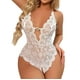 thumbnail image 1 of Gibobby Lencería de encaje Día de San Valentín Pijama sexy con transparente de encaje para mujer Lencería sexy(Blanco, G), 1 of 5