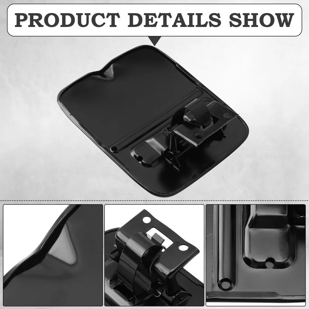 Fits For 1993-2011 Ford Ranger Gas Cap Flap Fuel Filler Door BLACK 93-11 US