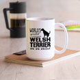 thumbnail image 2 of Funny Welsh Terrier White Mug Gift Ideas For Family / Friends, World's Greatest Welsh Terrier \u200bDad Coffee Mug, Funny Welsh Terrier Cups Gifts, Welsh Terrier Ceramic Teacup 15 Oz., 2 of 7