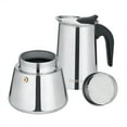 thumbnail image 4 of 12 Cups Stainless Steel Moka Coffee Pot Espresso Coffee Maker, 600ML Portable Coffee Container, 4 of 9