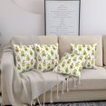 thumbnail image 7 of Throw Pillow Covers, Avocado Playing Music Soft Square Pillow Cases with Invisible Zipper for Couch Bed Sofa, Farmhouse Fall Home Decor 18"x18", 7 of 7