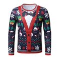 thumbnail image 1 of 2023 Winter New Men's Digital Printing Long Sleeve Santa Claus 3d Long Sleeve Printing, 1 of 5