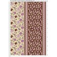 thumbnail image 2 of Chiffon Printed Cluster Print Fabric Floral Fabric Sheer Fabric Dressmaking Fabric (BROWN/PINK/IVORY, HalfaYard), 2 of 6