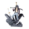 thumbnail image 1 of 16cm Anime One Piece Dracule Mihawk Figurine Combat Ver. Pvc Action Figure Collection Model Toys Gift Shichibukai Model Doll, 1 of 5