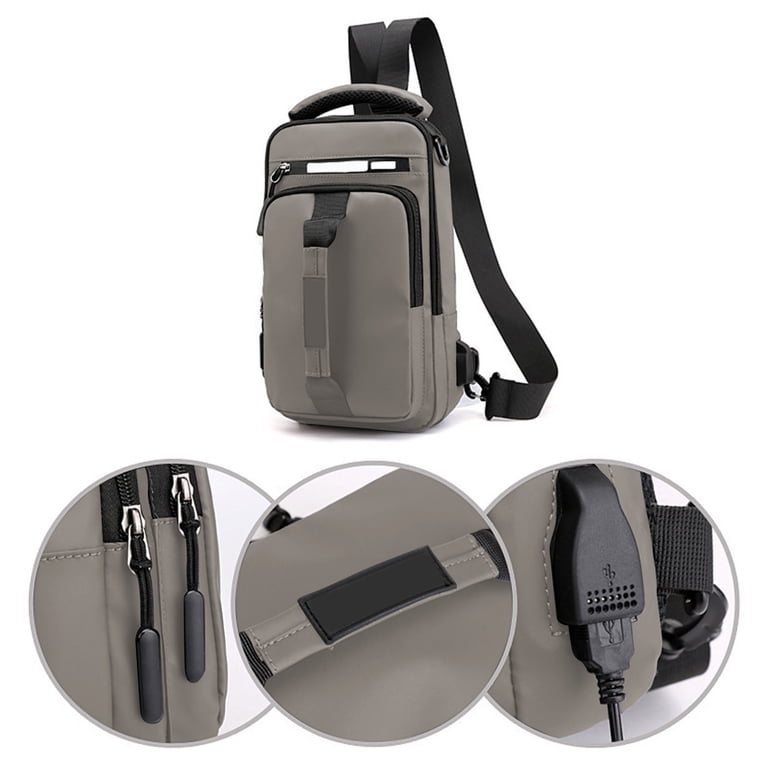 Djiypn Sling Backpack Travel Hiking Daypack,Large Crossbody  display picture 2