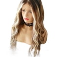 thumbnail image 1 of EZLIFE Pelucas frontales rectas humanas con peluca larga rizada para mujer, cabello ondulado E5Z5 R3G5 R3G5, 1 of 1