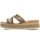 thumbnail image 2 of Sandalia Para Mujer Lady Anacleta Ch8001 beige 24.5, 2 of 4