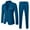 Blue, variant on Gunia Boys Spring Outfits Set Kids Autumn Solid Color Long Sleeve Pants Coat 2Pc Suit Clothes Skin-Friendly Outwear Blue 16-17 Years