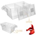 thumbnail image 3 of QUMIIRITY 2Ud Caja Transparente De Crianza Para Peces Con Ventosas Fácil De Instalar Y Separador Efectivo, 3 of 8