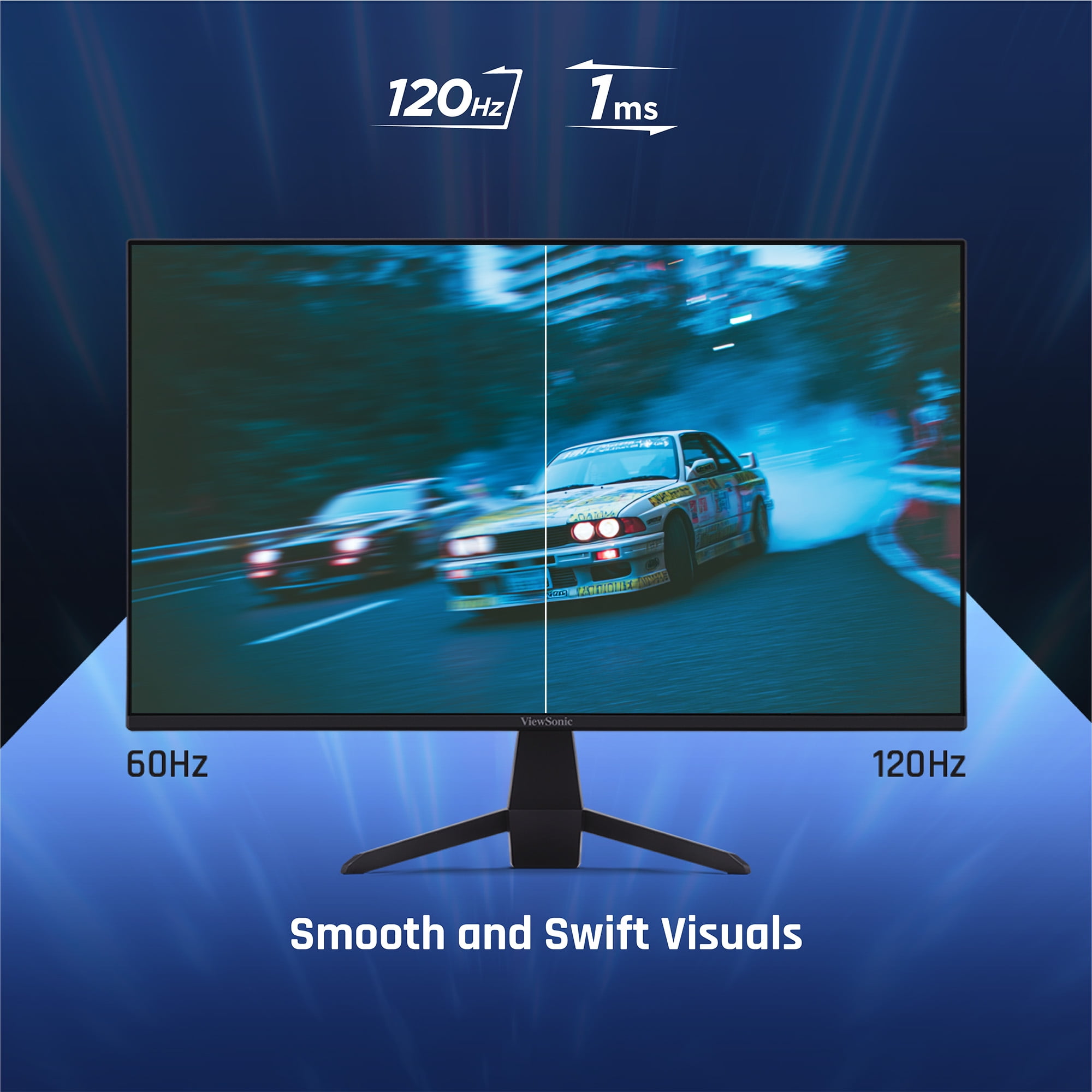 ViewSonic VX2770-MHD 27" 1080p IPS Monitor - 120Hz, 1ms, Variable Refresh Rate