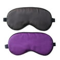 thumbnail image 1 of Blackouted Silk Strap Travel with Adjustable Sleep Eye, 1 of 8