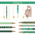thumbnail image 4 of Mr. Pen- Fancy Pens for Women, Emerald Enchantment, 7 Black Ink Ballpoint Pens with 10 Refills, 4 of 7