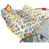 Crocnfrog 2-in-1 Shopping Cart & High Chair Cover for Baby! Premium Cotton, Free e-Book included!