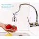 thumbnail image 4 of Innovador rociador de grifo para fregadero de cocina, cabezal de grifo de cocina giratorio de 360° antisalpicaduras que ahorra agua, ideal para fregaderos de cocina y grifos de baño (diseño, 4 of 5