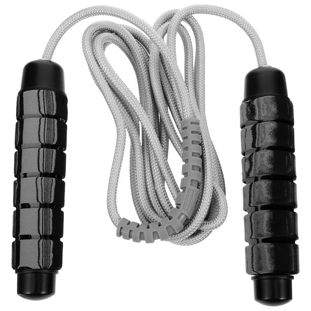 EeaseMX 1 pieza de cuerda para saltar, para entrenamiento de fitness, con pesas, accesorios deportivos para gimnasio (diámetro de 7 mm)