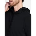 thumbnail image 4 of Athletic Works Men's and Big Men's Performance Coach Style Short Sleeve Hoodie Sweatshirt, Sizes XS-5XL, 4 of 5