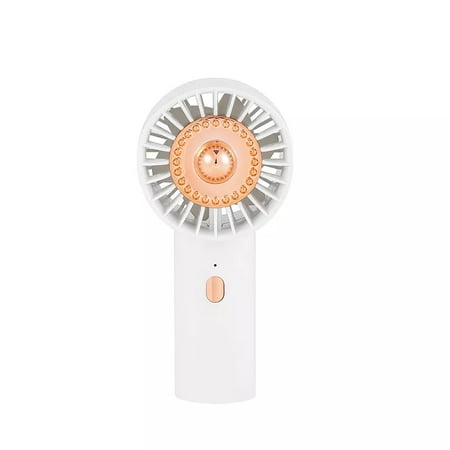 

Protable Handheld Fan Speed Adjustable with Light Cooling Fan Electric Pocket Fan USB Rechargeable Pocket Silent for Girls Women Men Indoor Outdoor Travel Battery Operated Mini Personal Fan