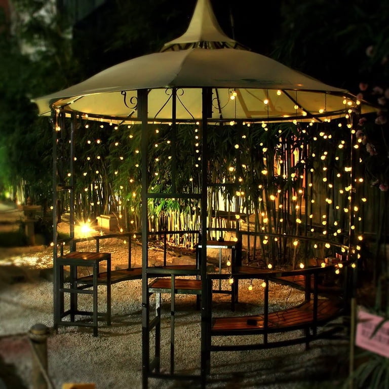 LED Decoration's Solution Solar String Lights, 100 LED, 56 Ft, Warm White photo 6