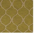 thumbnail image 4 of Rugsotic Carpets Hand Tufted Wool Eco-Friendly 4'x6' Area Rugs Rectangle Green Beige Geometric Modern High Pile Thick Handmade Anti Skid Indoor Rug for Living Room, Bedroom K01004, 4 of 5