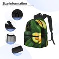 thumbnail image 4 of Goofa Fresh Avocados Print Casual Backpack for Women Men,Waterproof High School Bookbag,Lightweight Travel Daypack,Classic College Backpack,Laptob Backpack, 4 of 6
