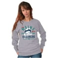 thumbnail image 5 of Retro Betty Boop Maine State Outline Women Crewneck Sweatshirt Brisco Brands L, 5 of 6