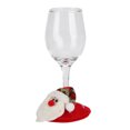 thumbnail image 4 of Posavasos Para Copas De Vino, Tema Navideño, Posavasos Antideslizantes Para Copas De Vino, Posavasos Decorativos Para Decoraciones Navideñas Para Restaurantes Para El Hogar Para ANGGREK Otros, 4 of 8