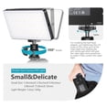 thumbnail image 3 of Neewer Pro MFL-06 On-Camera Video Light Pocket-Size 180 SMD LED/Bi-Color 3000-6500K/Dimmable Brightness/CRI96+/Built-in 4500mAh Battery/OLED Display/Magnetic Premium Aluminum Alloy Shell/TypeC Charge, 3 of 8