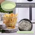 thumbnail image 5 of Niyofa 2/6Pcs Air Fryer Silicone Pot Reusable Air Fryer Silicone Liner Heat Resistant Round Air Fryer Basket with Handle Food Durable Safe Air Fry Oven Accessory for Air Fryer Kitchen Baking, 5 of 8