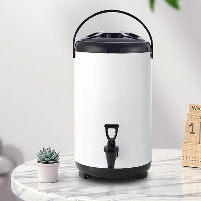Dispensador de bebidas frías y calientes Jadeshay Acero inoxidable con aislamiento 8 litros