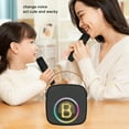thumbnail image 3 of Portable Kids Karaoke Speaker,  Mini Karaoke Machine for Children, Clear Sound Quality, Lightweight and Easy to Carry, Suitable for Family Gatherings, Parties, 3 of 7