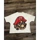 thumbnail image 2 of Camiseta de algodón con estampado de dibujos animados de diseño de nicho simple coreano de gran tamaño para hombre, camisetas holgadas estilo retro hip-hop Harajuku y2k para parejas, 2 of 4