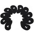 thumbnail image 1 of 10Pcs Golf Headcover Golf Club Heads Cover Golf Club Iron Putter Head Cover Protect Set, 1 of 8
