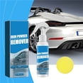 thumbnail image 1 of JZCHUNTOY 3.38 Ounce Multi-Purpose Car Rust Remover Cleaner + Round Sponge Scrubber, Powerful Rust Stain Eliminator, Complete Automotive Cleaning Kit for Car Exterior, Wheel Hub, Metal Parts, 1 of 9