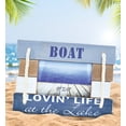 thumbnail image 5 of CoTa Global Atlantic Loving’ Life Beach 6x4 Frame - Wooden Photo Frame for Summer Vacation Memory, Handmade Tropical Sand Nautical Picture Frame for Tabletop Ocean Decor - 10.25 Inches, 5 of 7