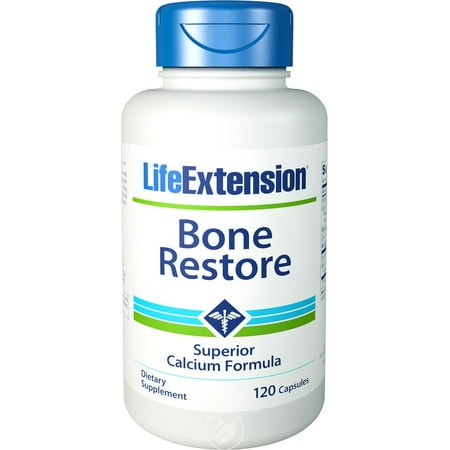 Life Extension Bone - Life Extension - Bone Restore, 120 Capsules, Pack of 2