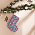 thumbnail image 7 of Naloa Hand Drawn Strawberry Christmas Stockings Decorations, Xmas Ornaments, DIY Personalized Farmhouse Decor for Home Family Party Tree, 7 of 7