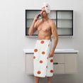 thumbnail image 5 of Colevkie 2 Pcs Men's Wearable Bath Skirt & Towel Set Quick Drying and Absorbent Bathroom Wrap Set for Home Spa Hotel Beach with Adjustable Closure, 5 of 7
